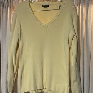 Eddie Bauer Yellow Sweater